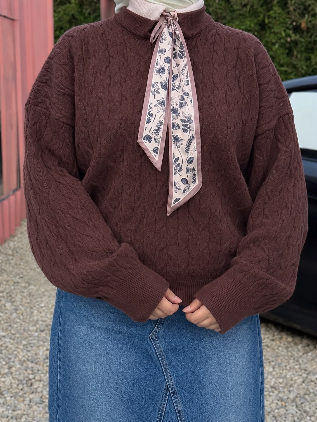 Satin Pullover